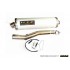 SILENCIEUX POT D'ÉCHAPPEMENT HOMOLOGUÉE MSR ECHAPPEMENT MOTO KAWASAKI KLR 600 1985/96 / KLR 650 1988/05 / KLX 650 R 1993/02